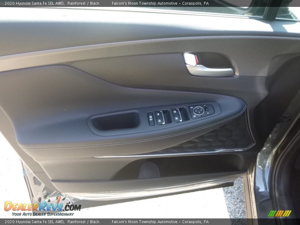 2020 Hyundai Santa Fe SEL AWD Rainforest / Black Photo #11