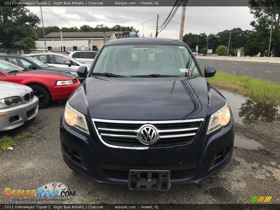 2011 Volkswagen Tiguan S Night Blue Metallic / Charcoal Photo #2