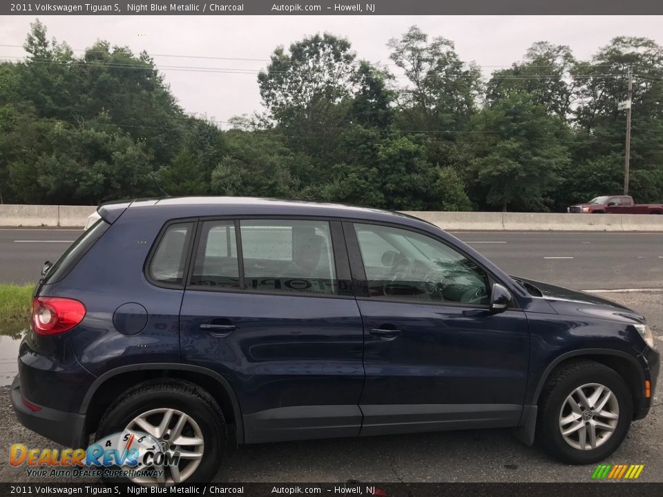 2011 Volkswagen Tiguan S Night Blue Metallic / Charcoal Photo #5