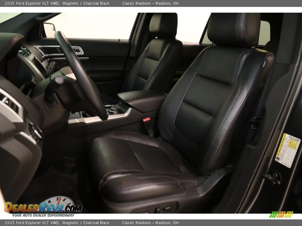 2015 Ford Explorer XLT 4WD Magnetic / Charcoal Black Photo #6