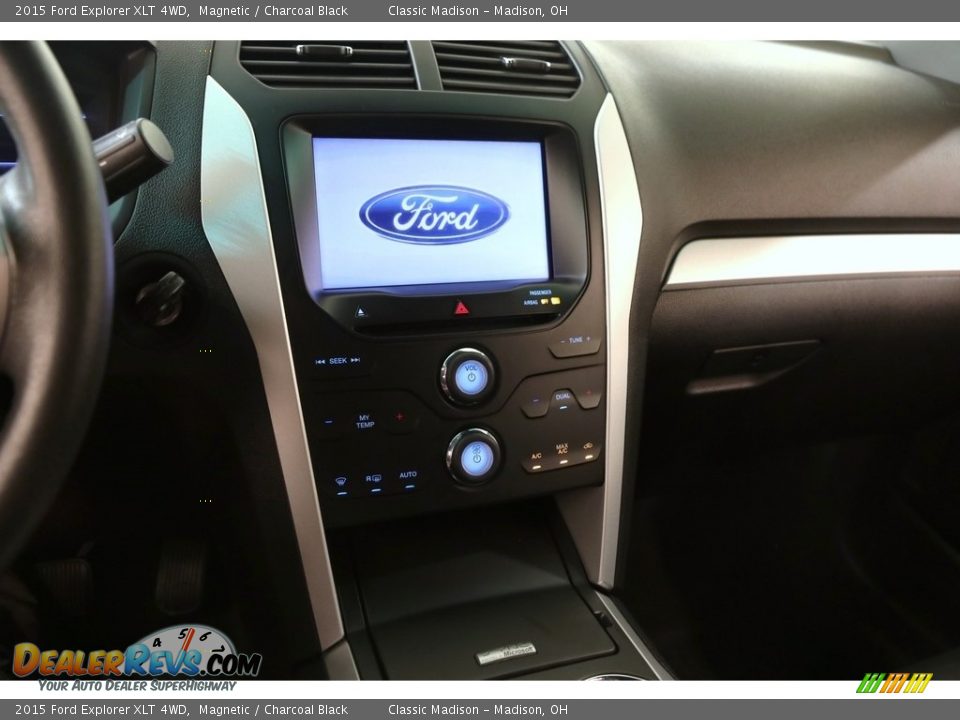 2015 Ford Explorer XLT 4WD Magnetic / Charcoal Black Photo #10