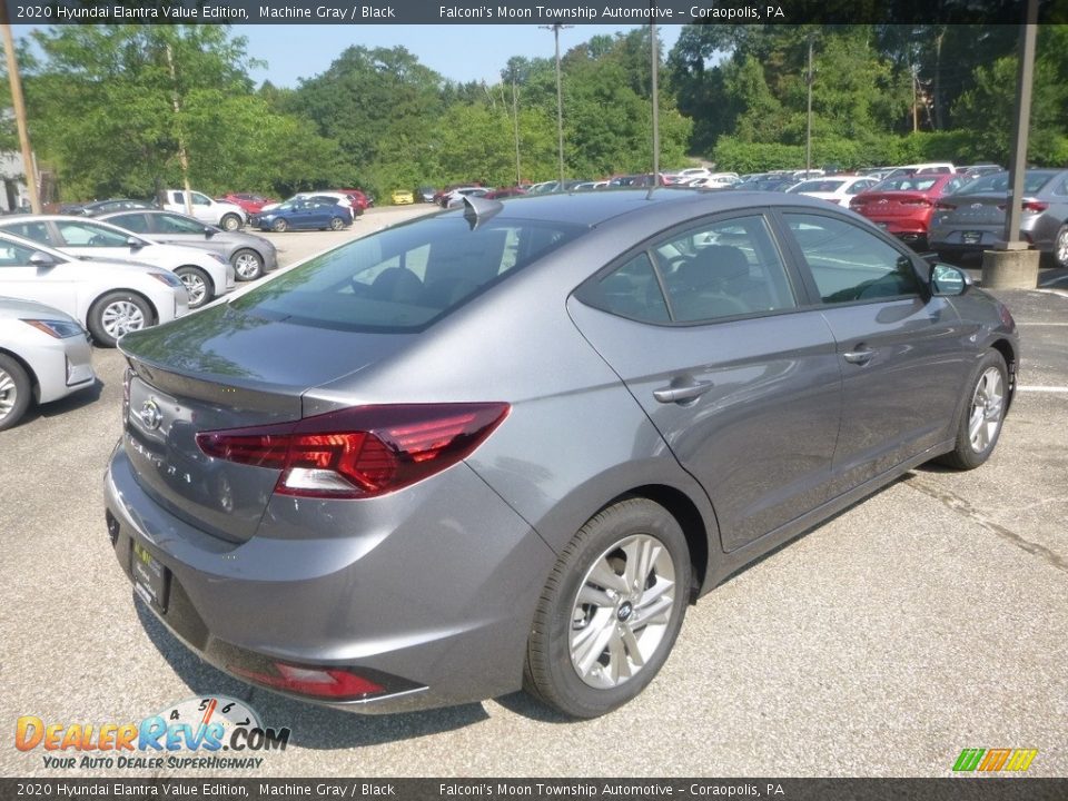 2020 Hyundai Elantra Value Edition Machine Gray / Black Photo #2