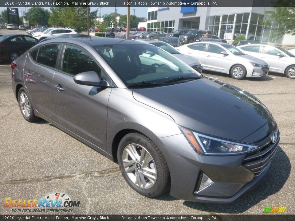 2020 Hyundai Elantra Value Edition Machine Gray / Black Photo #3