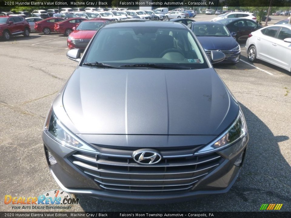 2020 Hyundai Elantra Value Edition Machine Gray / Black Photo #4