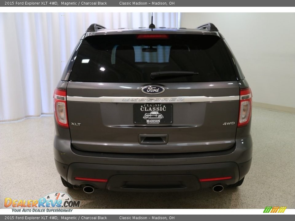 2015 Ford Explorer XLT 4WD Magnetic / Charcoal Black Photo #22