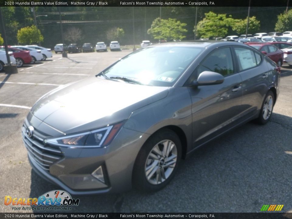 2020 Hyundai Elantra Value Edition Machine Gray / Black Photo #5