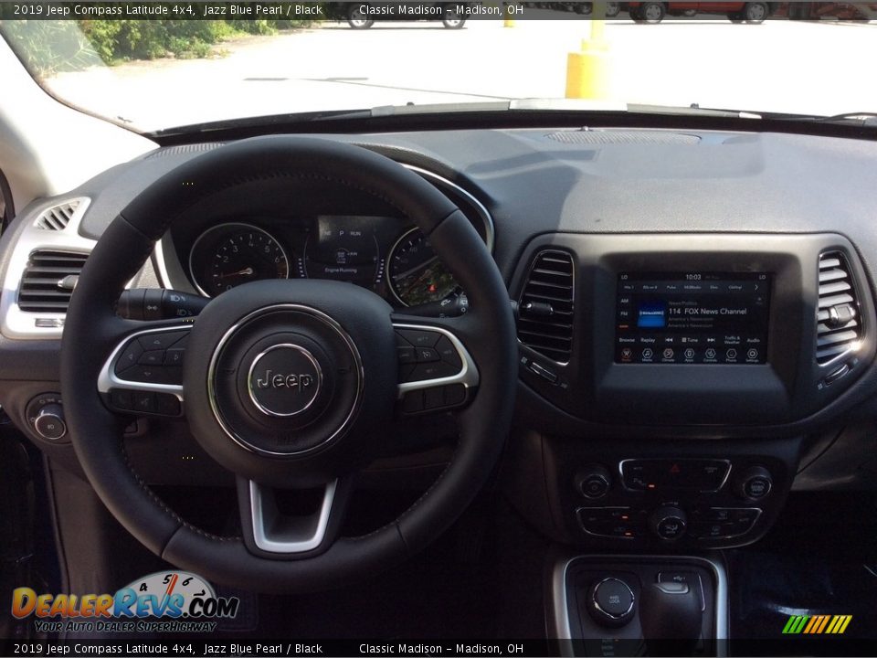 2019 Jeep Compass Latitude 4x4 Jazz Blue Pearl / Black Photo #2