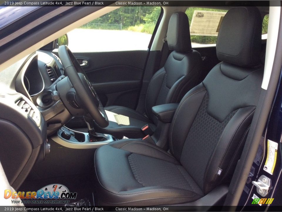 2019 Jeep Compass Latitude 4x4 Jazz Blue Pearl / Black Photo #3