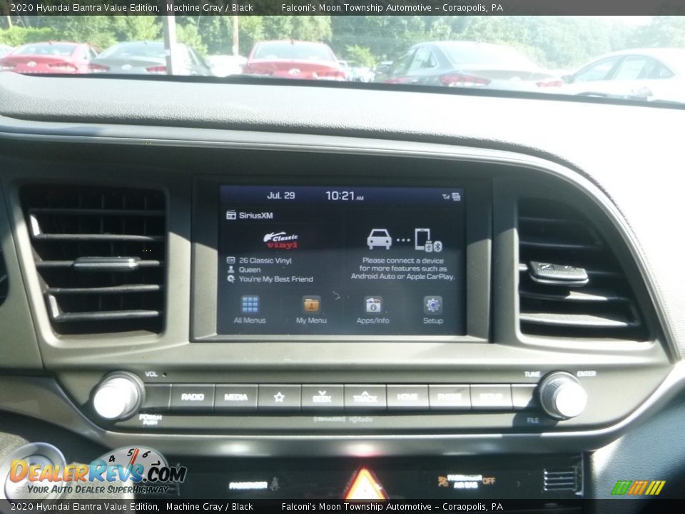 2020 Hyundai Elantra Value Edition Machine Gray / Black Photo #14