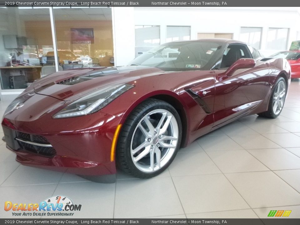 2019 Chevrolet Corvette Stingray Coupe Long Beach Red Tintcoat / Black Photo #2