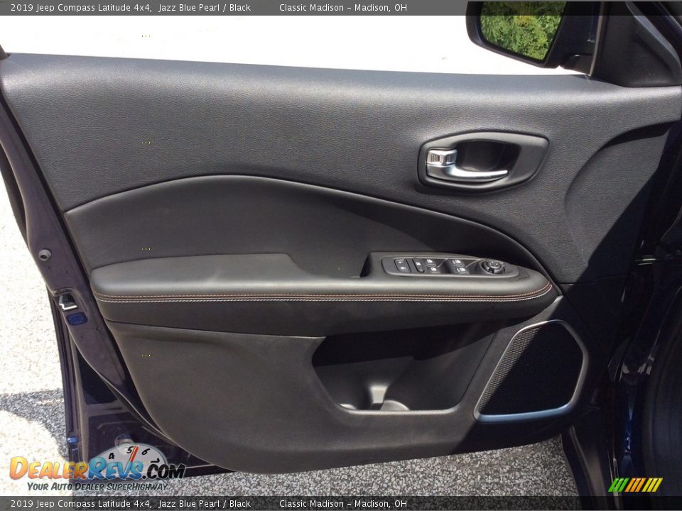 2019 Jeep Compass Latitude 4x4 Jazz Blue Pearl / Black Photo #9