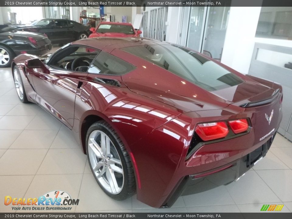 2019 Chevrolet Corvette Stingray Coupe Long Beach Red Tintcoat / Black Photo #4