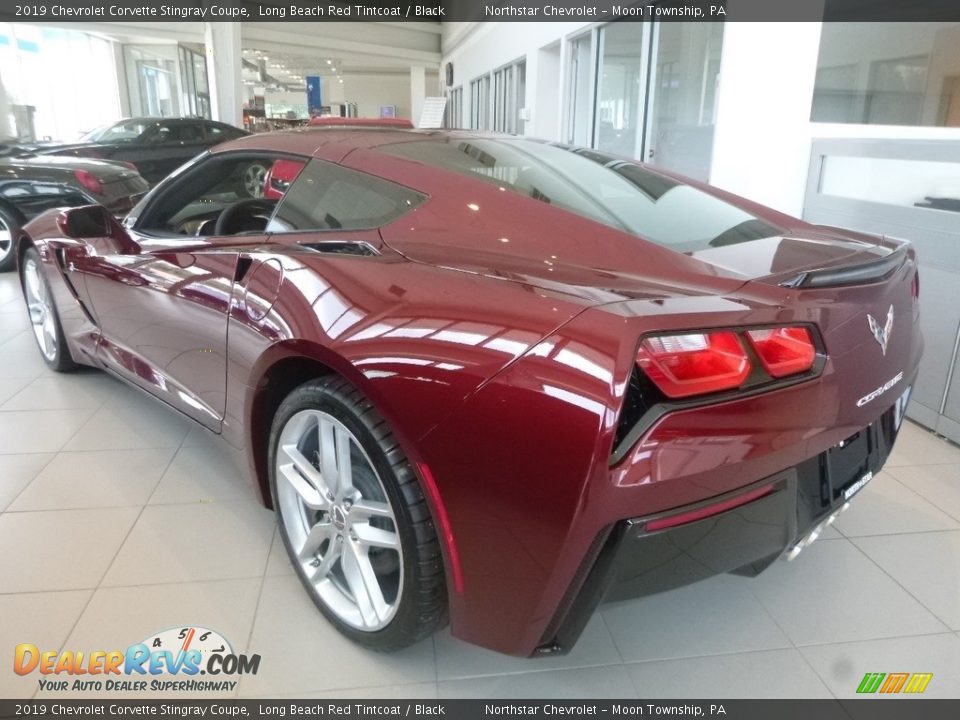2019 Chevrolet Corvette Stingray Coupe Long Beach Red Tintcoat / Black Photo #5