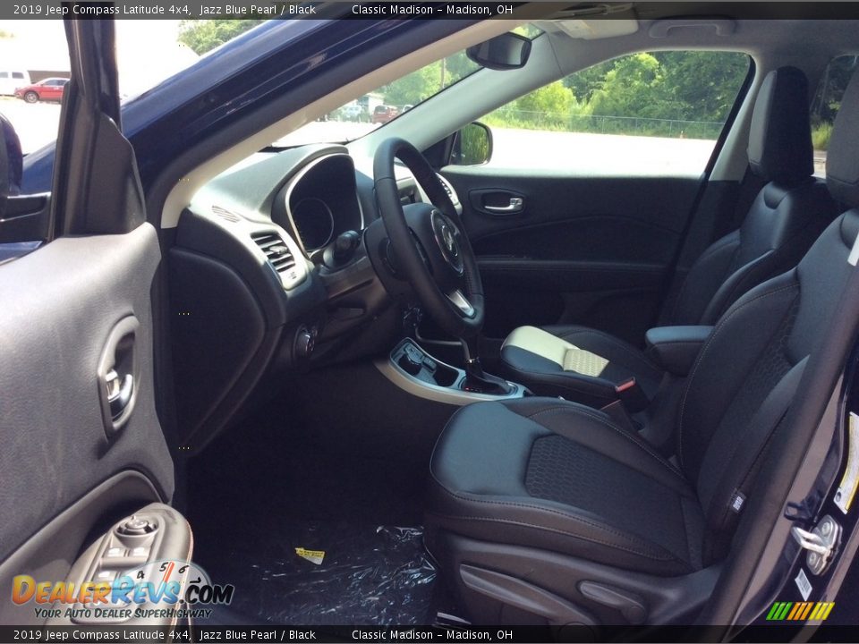2019 Jeep Compass Latitude 4x4 Jazz Blue Pearl / Black Photo #10
