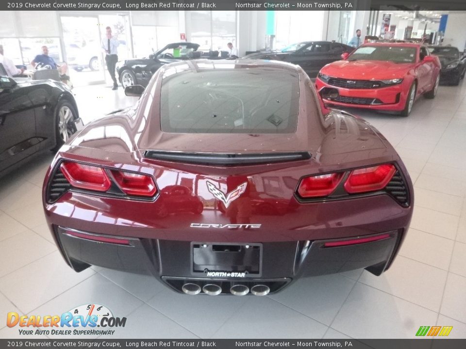 2019 Chevrolet Corvette Stingray Coupe Long Beach Red Tintcoat / Black Photo #6