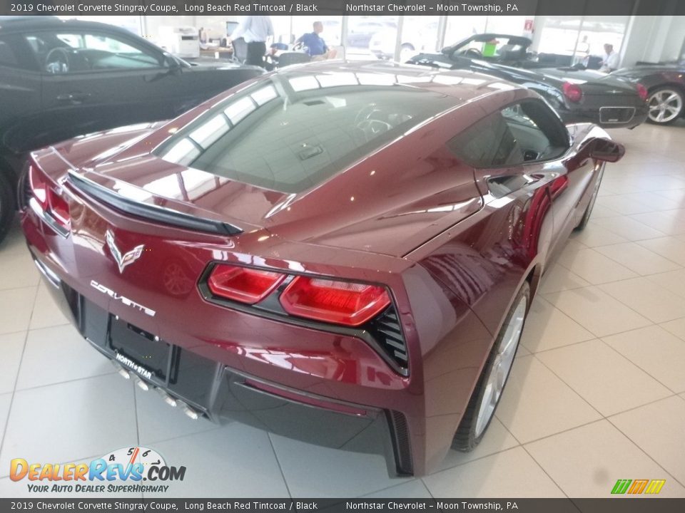 2019 Chevrolet Corvette Stingray Coupe Long Beach Red Tintcoat / Black Photo #7