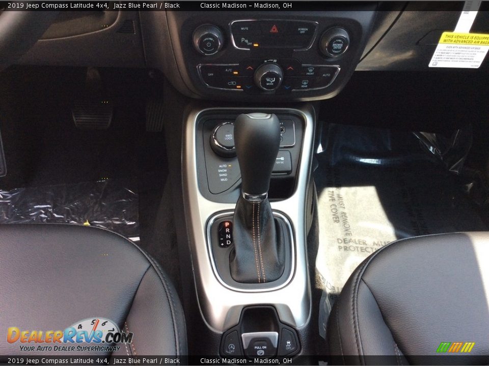 2019 Jeep Compass Latitude 4x4 Jazz Blue Pearl / Black Photo #12