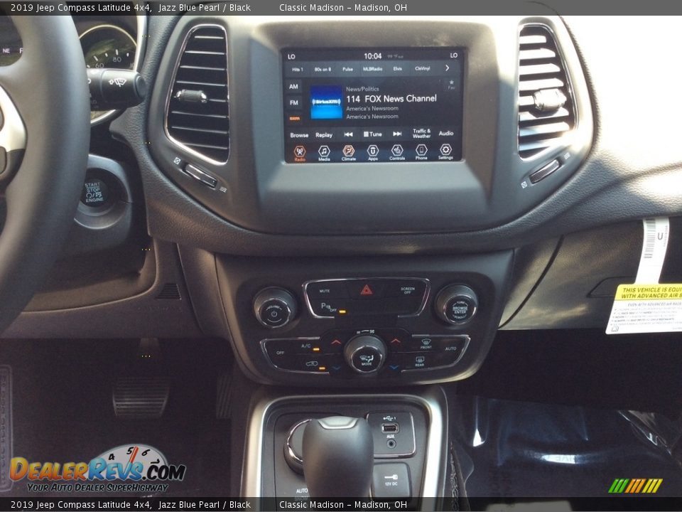 2019 Jeep Compass Latitude 4x4 Jazz Blue Pearl / Black Photo #13