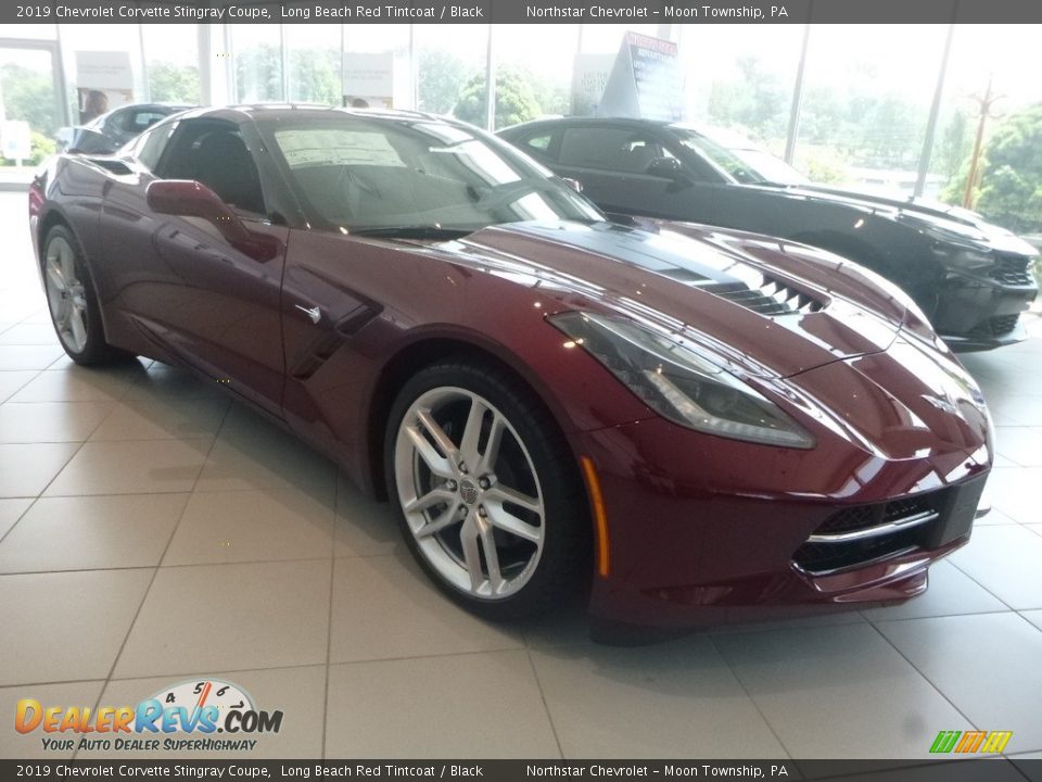 2019 Chevrolet Corvette Stingray Coupe Long Beach Red Tintcoat / Black Photo #10