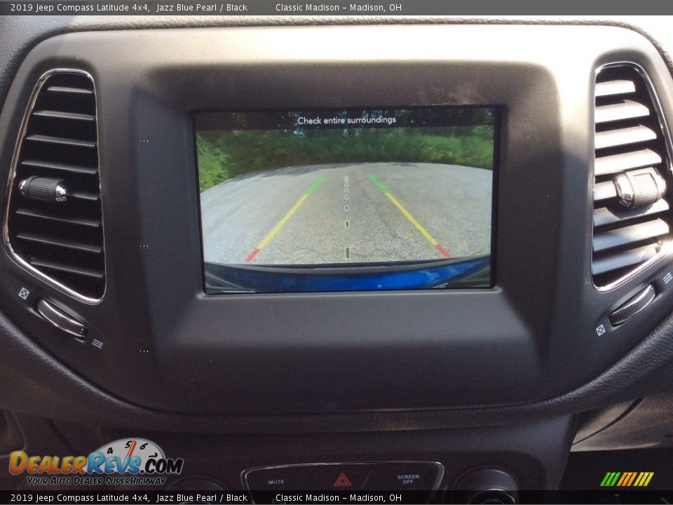 2019 Jeep Compass Latitude 4x4 Jazz Blue Pearl / Black Photo #15