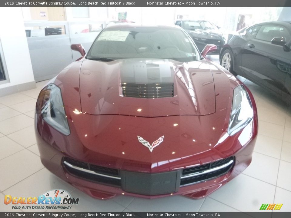 2019 Chevrolet Corvette Stingray Coupe Long Beach Red Tintcoat / Black Photo #11