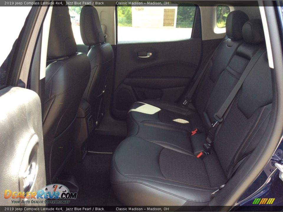 2019 Jeep Compass Latitude 4x4 Jazz Blue Pearl / Black Photo #16