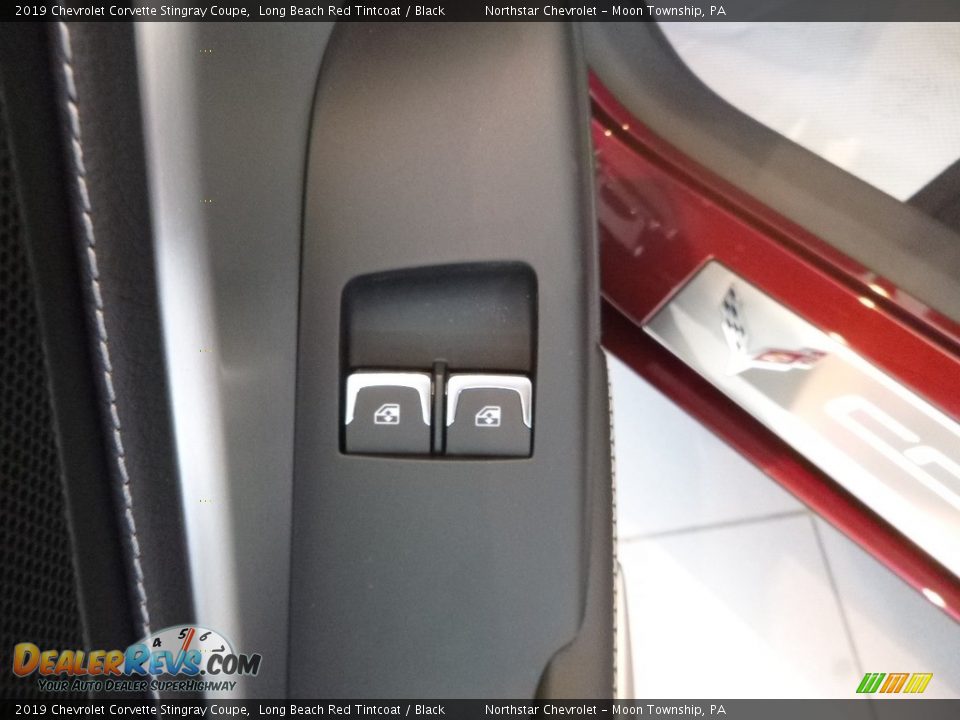 2019 Chevrolet Corvette Stingray Coupe Long Beach Red Tintcoat / Black Photo #13