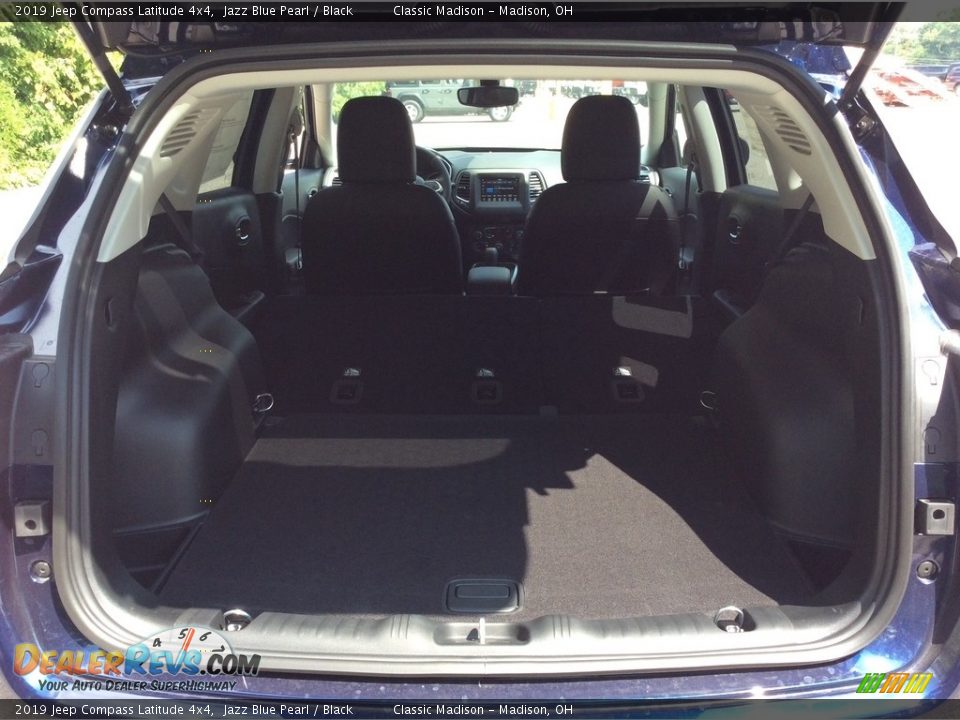 2019 Jeep Compass Latitude 4x4 Jazz Blue Pearl / Black Photo #18