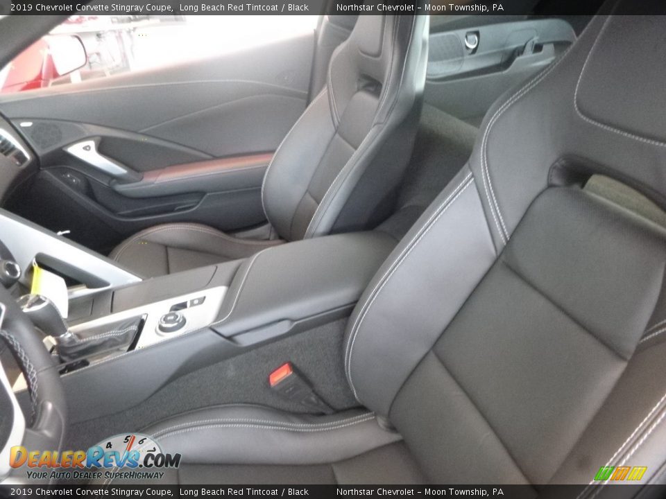 2019 Chevrolet Corvette Stingray Coupe Long Beach Red Tintcoat / Black Photo #14