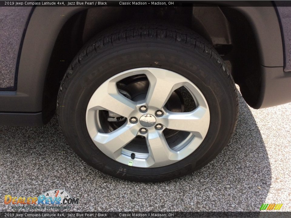 2019 Jeep Compass Latitude 4x4 Jazz Blue Pearl / Black Photo #19