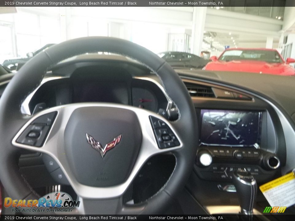 2019 Chevrolet Corvette Stingray Coupe Long Beach Red Tintcoat / Black Photo #16