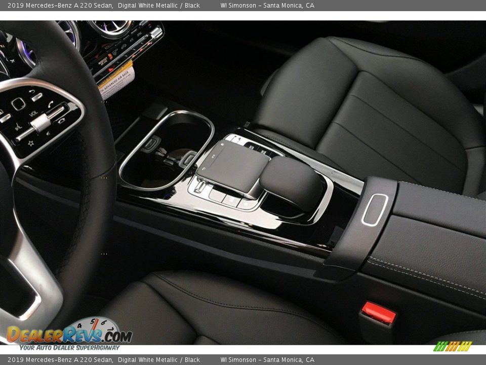 2019 Mercedes-Benz A 220 Sedan Digital White Metallic / Black Photo #7