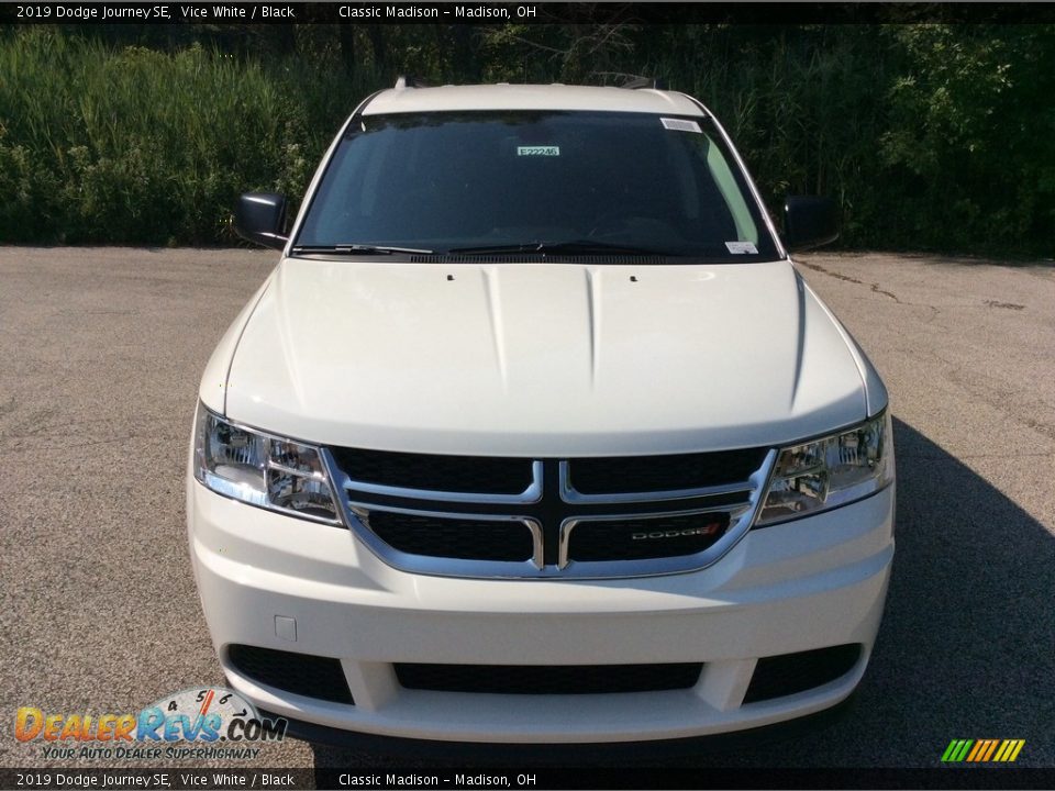 2019 Dodge Journey SE Vice White / Black Photo #4