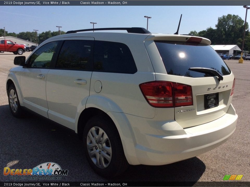 2019 Dodge Journey SE Vice White / Black Photo #7