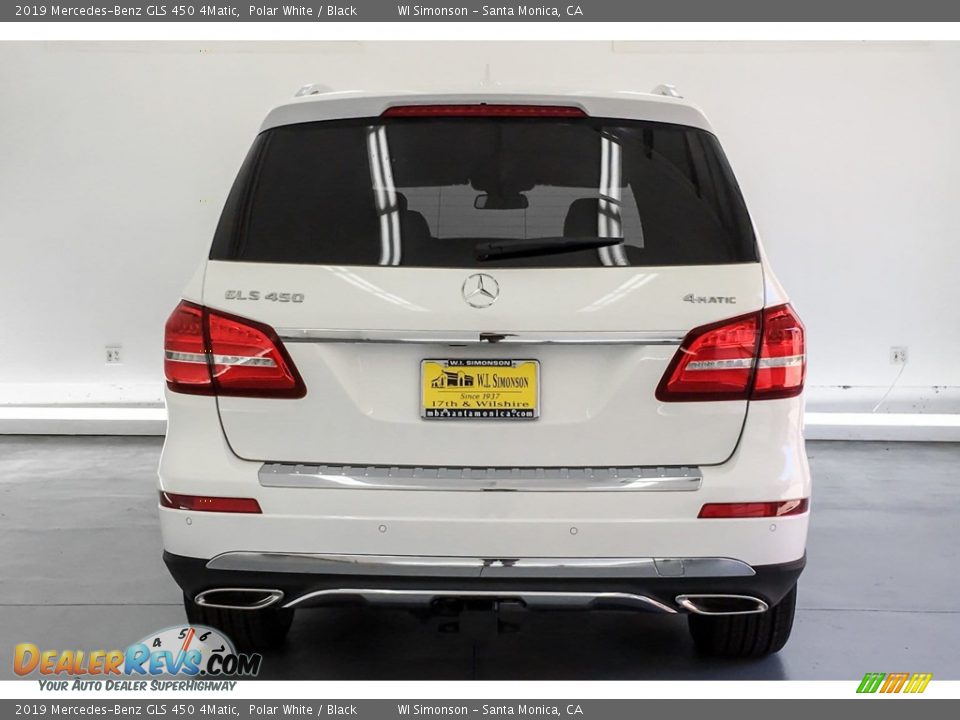 2019 Mercedes-Benz GLS 450 4Matic Polar White / Black Photo #3