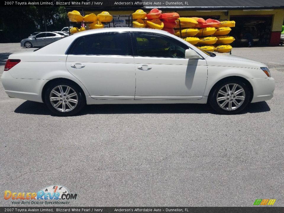 2007 Toyota Avalon Limited Blizzard White Pearl / Ivory Photo #2