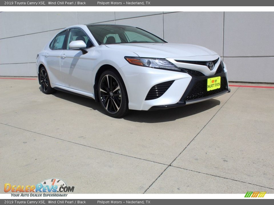 2019 Toyota Camry XSE Wind Chill Pearl / Black Photo #2