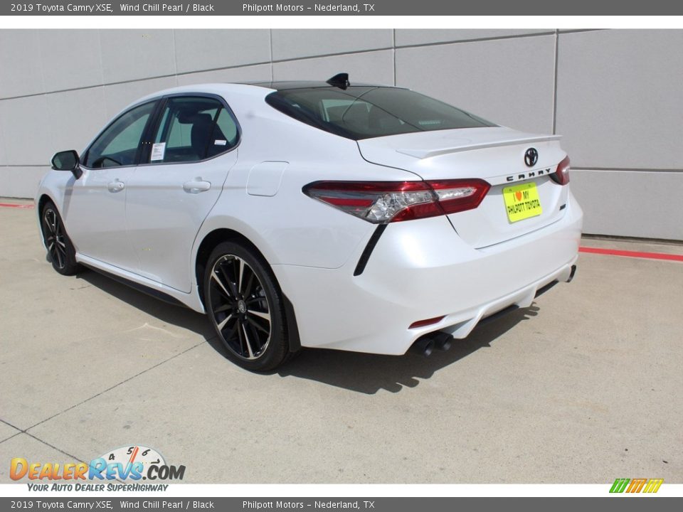 2019 Toyota Camry XSE Wind Chill Pearl / Black Photo #6