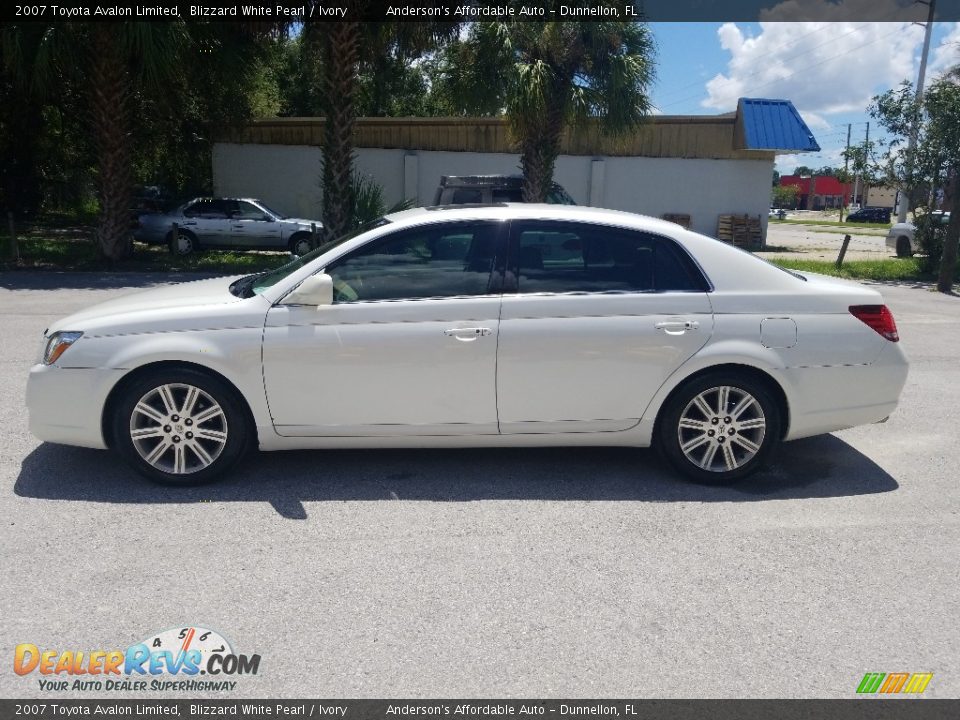 2007 Toyota Avalon Limited Blizzard White Pearl / Ivory Photo #6