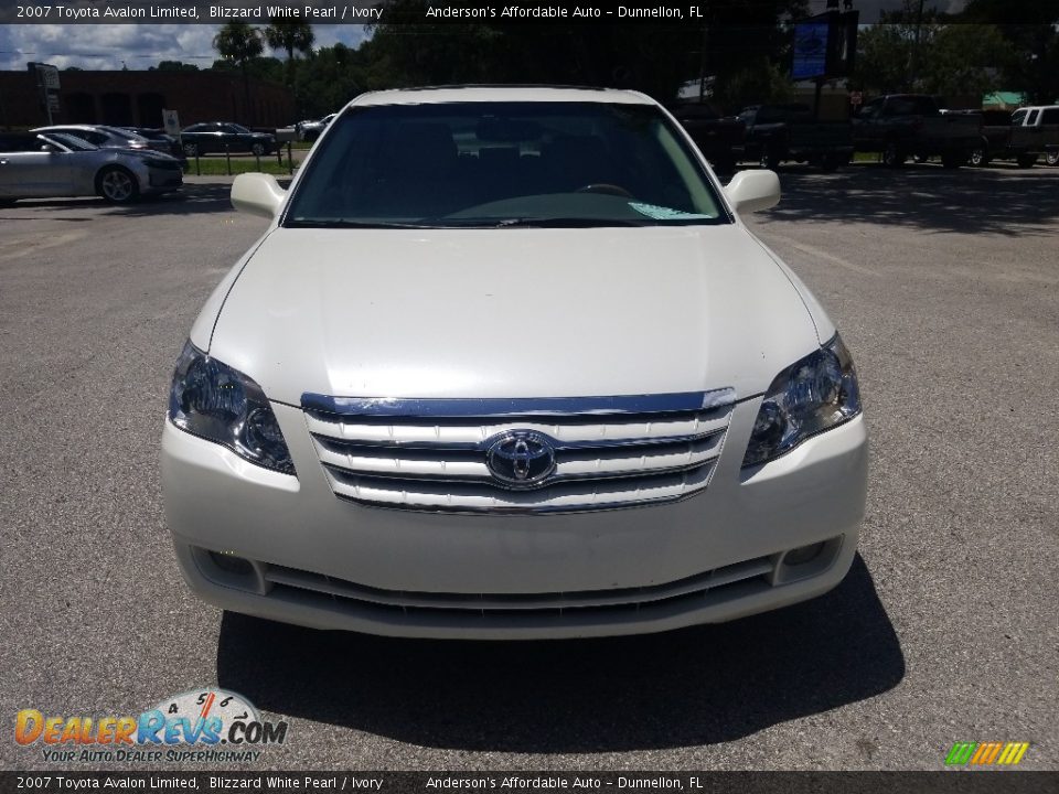 2007 Toyota Avalon Limited Blizzard White Pearl / Ivory Photo #8