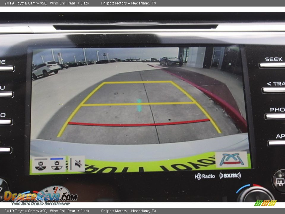 2019 Toyota Camry XSE Wind Chill Pearl / Black Photo #18