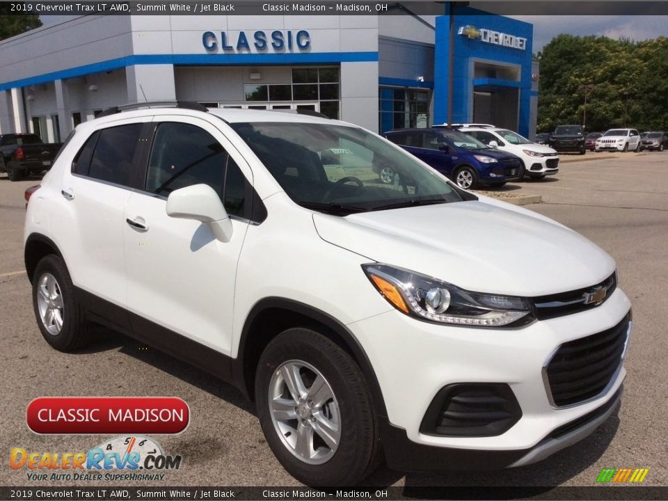 2019 Chevrolet Trax LT AWD Summit White / Jet Black Photo #1