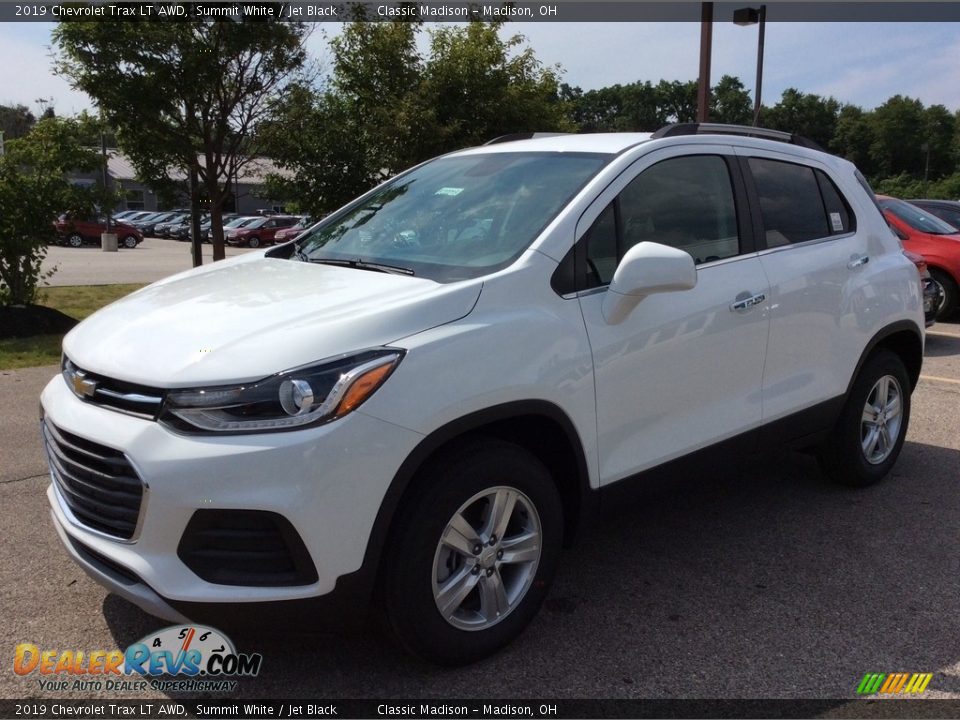 2019 Chevrolet Trax LT AWD Summit White / Jet Black Photo #5