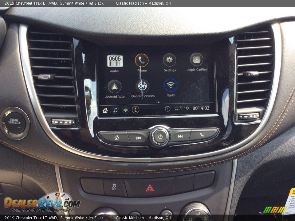 2019 Chevrolet Trax LT AWD Summit White / Jet Black Photo #13
