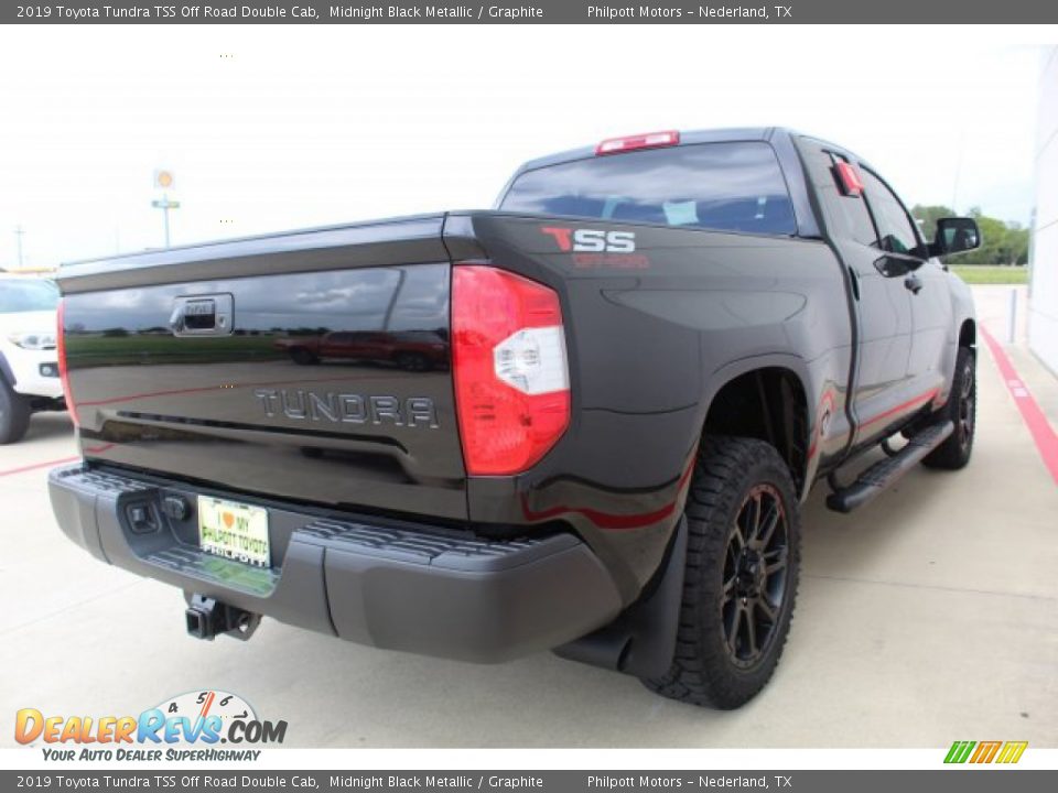 2019 Toyota Tundra TSS Off Road Double Cab Midnight Black Metallic / Graphite Photo #8