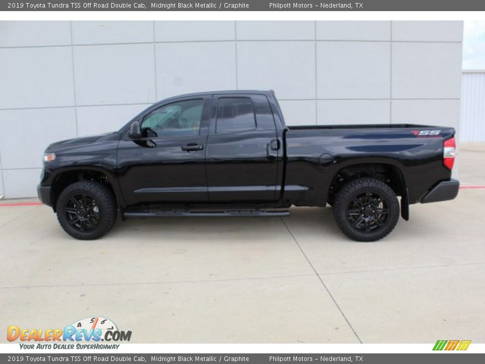 2019 Toyota Tundra TSS Off Road Double Cab Midnight Black Metallic / Graphite Photo #18