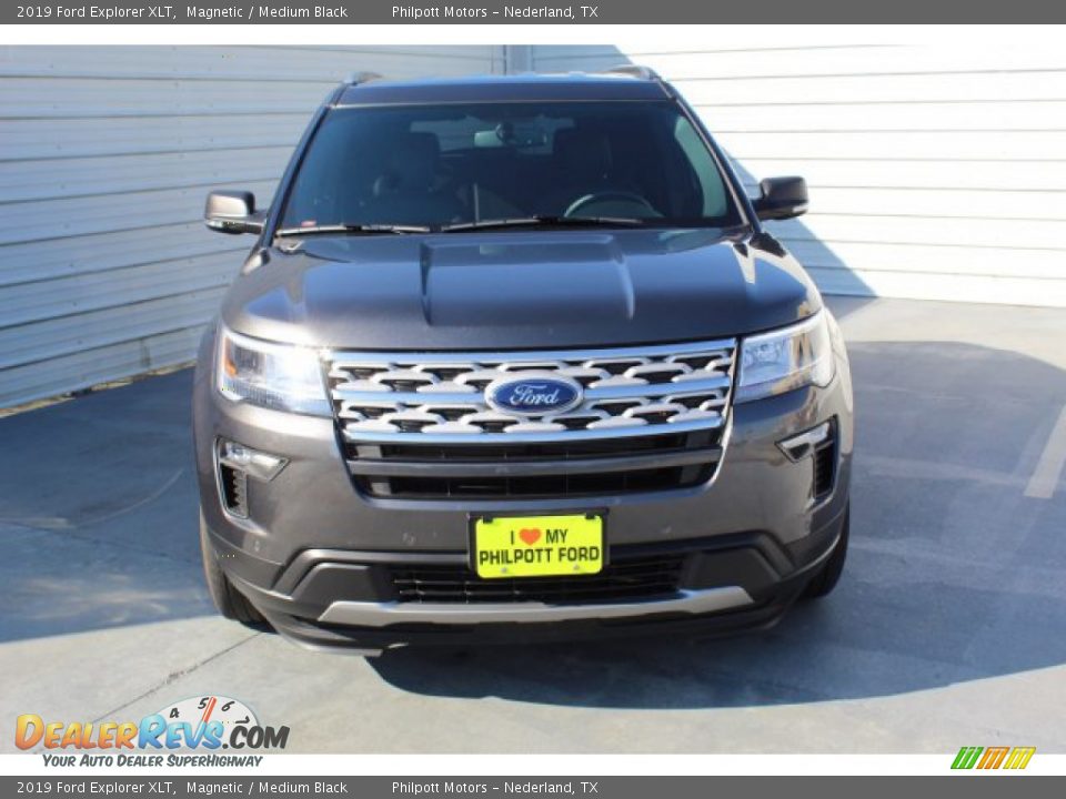 2019 Ford Explorer XLT Magnetic / Medium Black Photo #3