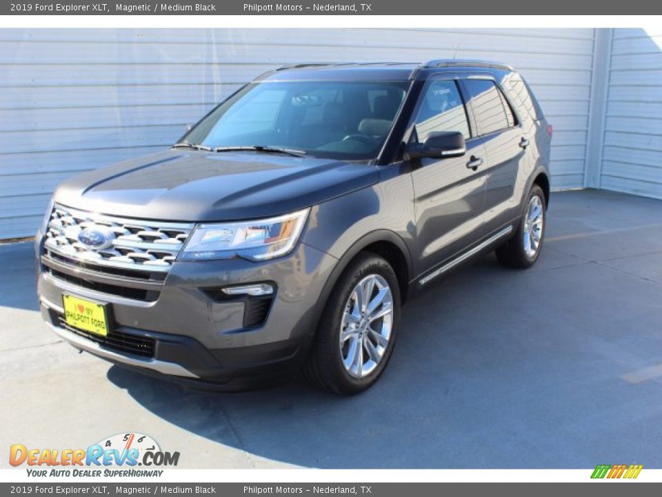 2019 Ford Explorer XLT Magnetic / Medium Black Photo #4