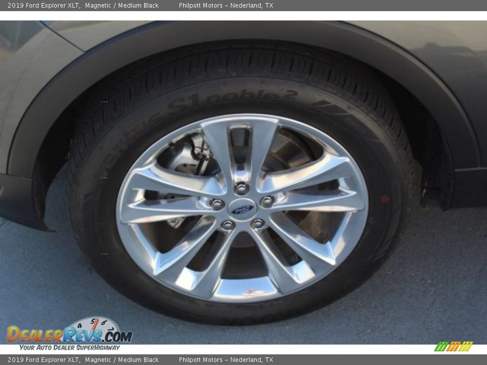 2019 Ford Explorer XLT Magnetic / Medium Black Photo #5