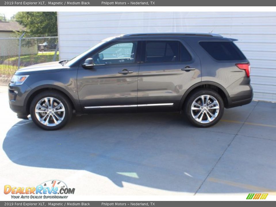 2019 Ford Explorer XLT Magnetic / Medium Black Photo #6
